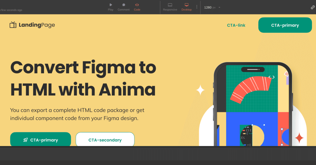 Figma to HTML – Anima Appを使ってHTMLコーディングしてみた