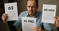 「新モデル祭り」の裏側―o3&o4-miniを試して分かったけど…使えるのは結局“o1-pro”だった件